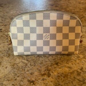 Louis Vuitton cosmetic bag Damier Azur